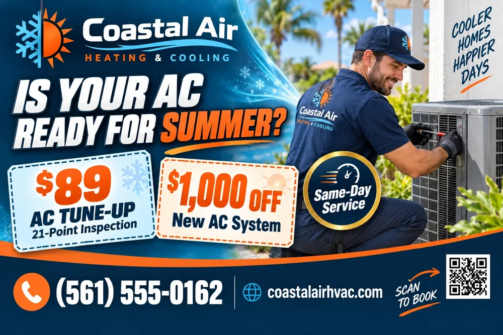 HVAC postcard sample
